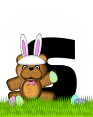 Alphabet Teddy Easter S