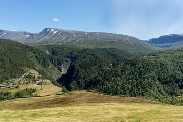 Wasserfälle am Åmotan imSunndalen, Norwegen