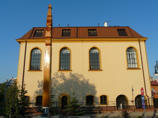Fototapeta premium ZABYTKOWA SYNAGOGA W JAROSŁAWIU POLSKA
