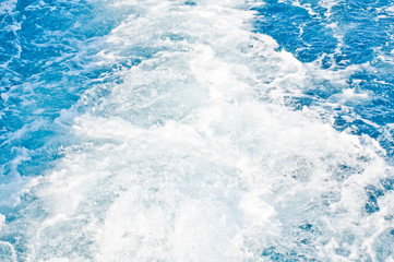 Fototapeta na wymiar beautiful blurred background of the sea, closeup