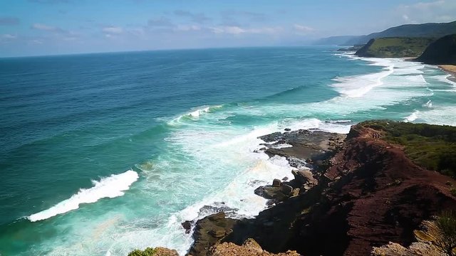 beautiful blue australian ocan view