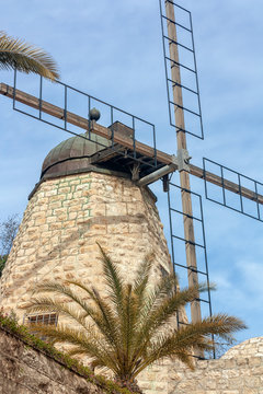 Old Rehavia Windmill in Jerusalem
