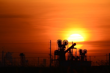 Obraz premium The oil pump