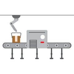 Abstract production line