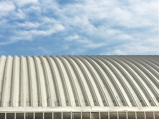 Roof and sky