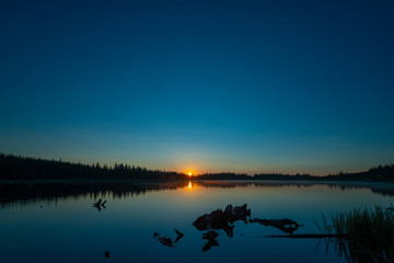 Sunrise over Brainard Lake