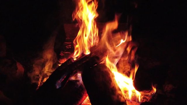 Campfire Burning