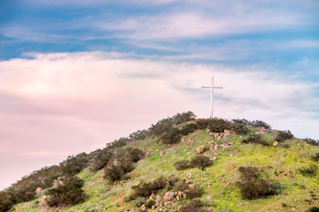 The Cross on Battle Mountain, Rancho Bernardo, San Diego, California