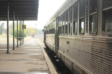 Subway station perspective
