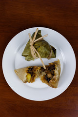 Sticky rice dumpling, dragon boat festival rice dumpling