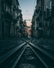 urban view of barrio alto Lisbon
