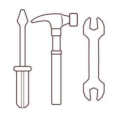 construction tools caroon