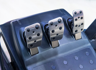 Gaming aluminium Car Foot Pedals