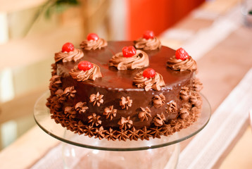 Pastel de chocolate