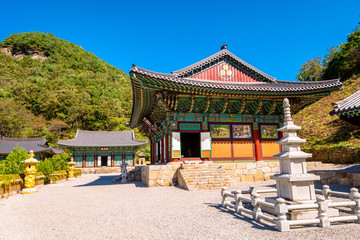 Obraz premium geumdangsa temple in maisan mountain