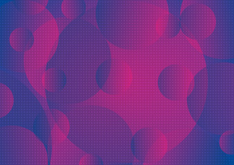 Blue purple abstract retro futuristic background