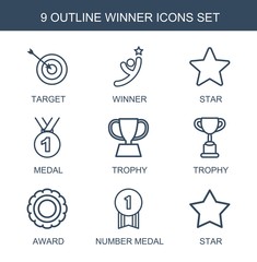 winner icons