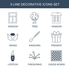 decorative icons