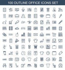 100 office icons