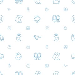 Fototapeta na wymiar cute icons pattern seamless white background