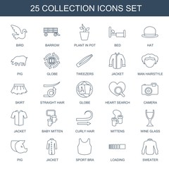 25 collection icons
