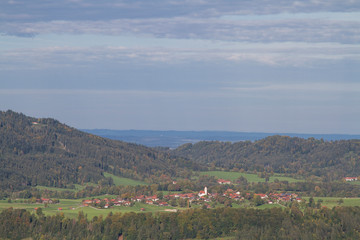 Blick auf Wackersberg