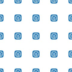 fried egg and bacon icon pattern seamless white background