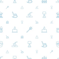 light icons pattern seamless white background