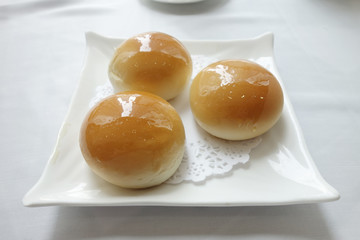 Chinese Dessert,Hong Kong style bread.