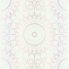 Design For Square Fashion Print. For Textile, fabric printa. Seamless Floral Pattern. Vector Illustration.