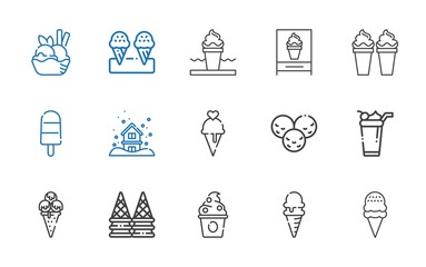 frozen icons set