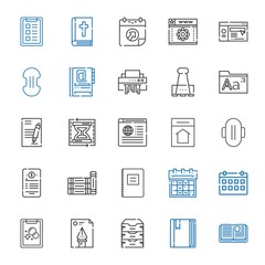 page icons set