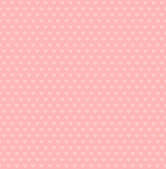vector hearts shapes. simple pink background. valentines seamless pattern. wedding texture
