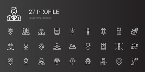 profile icons set