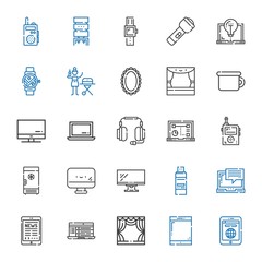portable icons set