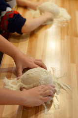  master class from the chef of pizza baking in the restaurant