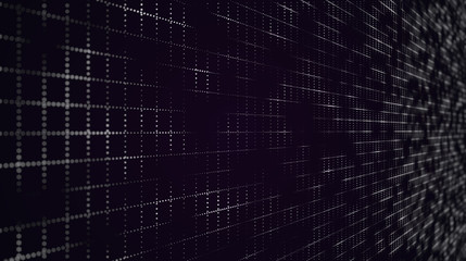 Particles Grid Background