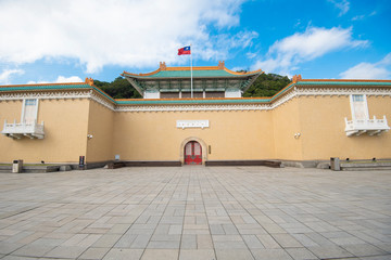 Fototapeta na wymiar Taipei, Taiwan - January 27: 2019 : National Palace Museum