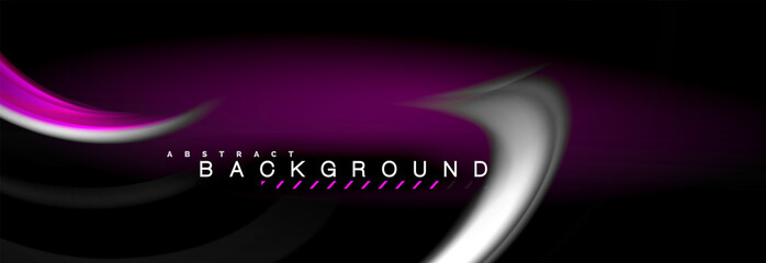 Blurred fluid colors background, abstract waves lines, mixing colours with light effects on light backdrop. Vector artistic illustration for presentation, app wallpaper, banner or posters