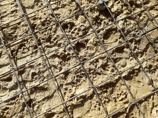 texture of sand