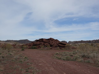 Лавовые горы. Красные горы Казахстан.