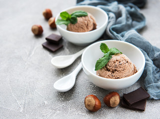 Chocolate ice cream