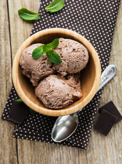 Chocolate ice cream