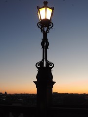 Fototapeta na wymiar lampadaire 