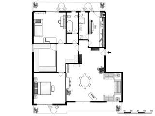 2d floor plan