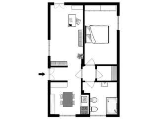 2d floor plan