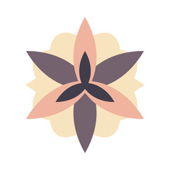 Abstract Floral Vector Decoration