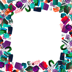 Obraz premium Hand drawn frame and place for your text.
