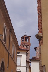 Clock Tower, Lucca, Tuscany, Italy