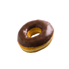 donut or donut with concept on a background.
